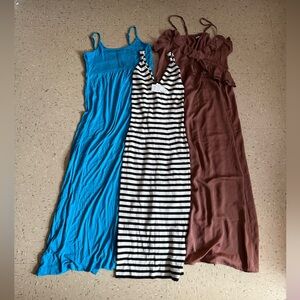 Women Maxi dress bundle lot. Size Medium